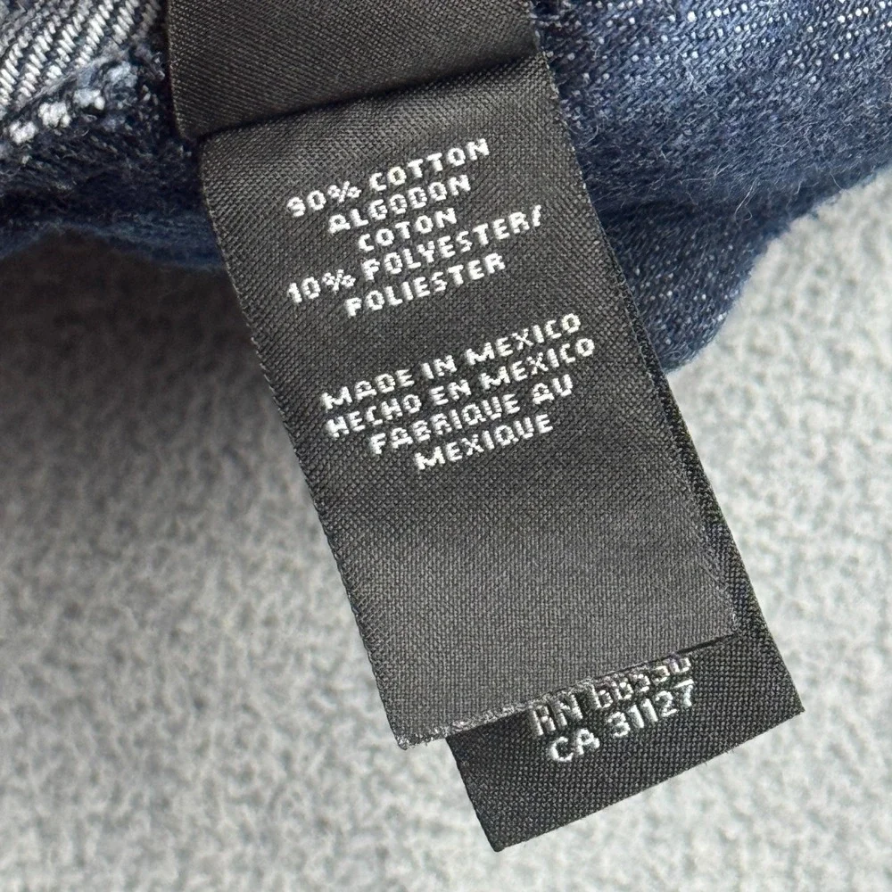 DKNY‎ Jeans Mens 32x32 Blue Denim Bleecker Straight Leg Dark Wash Casual Classic